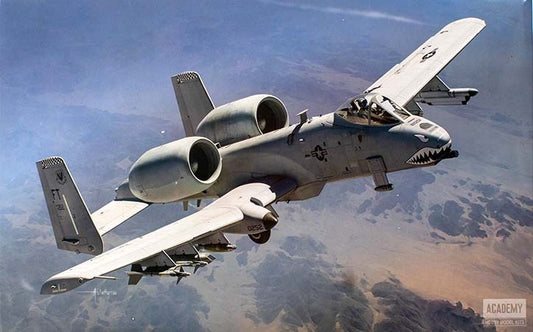 Academy 1/48 USAF A-10C Thunderbolt II "75th FS Flying Tigers" Plastic Model Kit