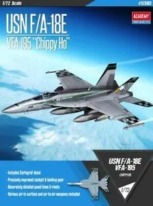 Academy 1/72 USN F/A-18E "VFA-195 Chippy Ho" Plastic Model Kit Academy