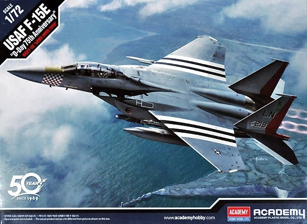 Academy 1/72 USAF F-15E "D-Day 75th Anniversary" Plastic Model Kit