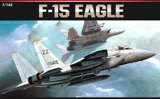 Academy 1/144 F-15C Eagle Plastic Model Kit [12609] Academy
