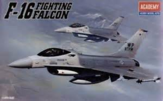 Academy 1/144 F-16 Fighting Falcon Plastic Model Kit