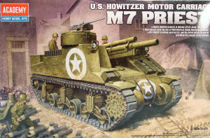 Academy 1/35 M7 Priest Plastic Model Kit Academy