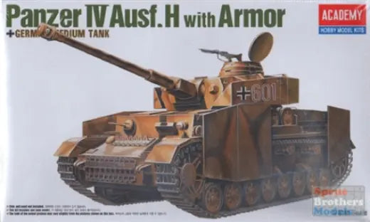 Academy 1/35 German Panzer IV H W/Armor Plastic Model Kit Academy
