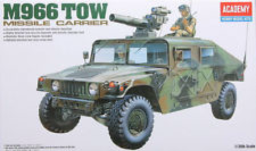Academy 1/35 M-966 Hummer With Tow Plastic Model Kit