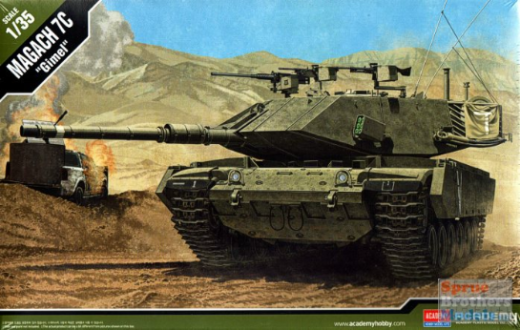 Academy 1/35 Magach 7C "Gimel" Plastic Model Kit