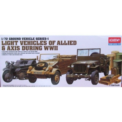 Academy 1/72 Ground Vehicle Series-1 Plastic Model Kit Academy