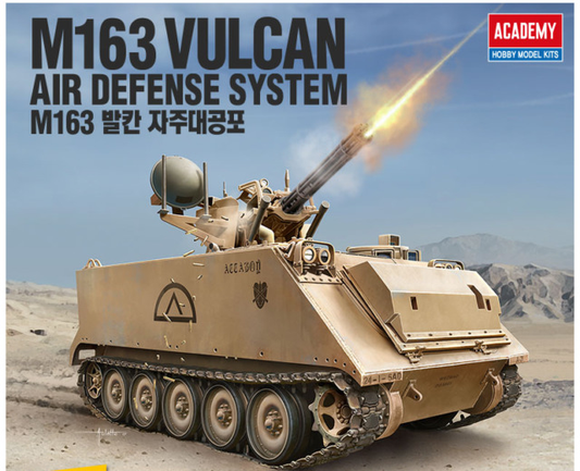 Academy 1/35 US Army M163 Vulcan Plastic Model Kit