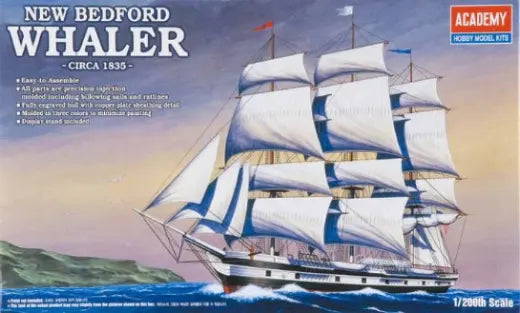 Academy 1/200 New Bedford Whaler Plastic Model Kit [14204] Academy