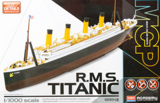 Academy 1/1000 RMS Titanic MCP Model Kit