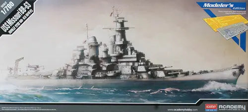 Academy 1/700 USS Missouri BB-63 Modeler's Edition Plastic Model Kit Academy