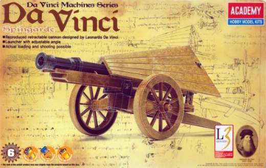 Academy Da vinci Spingard Plastic Model Kit