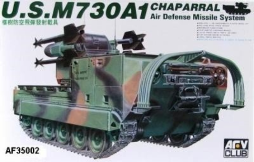 AFV Club 1/35 M730A1 Chaparral Plastic Model Kit