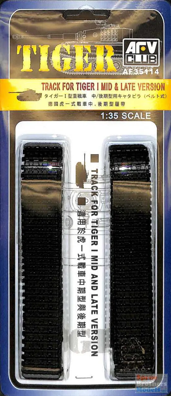 AFV Club 1/35 Track For Tiger I Late Version Conversion Kit AFV Club