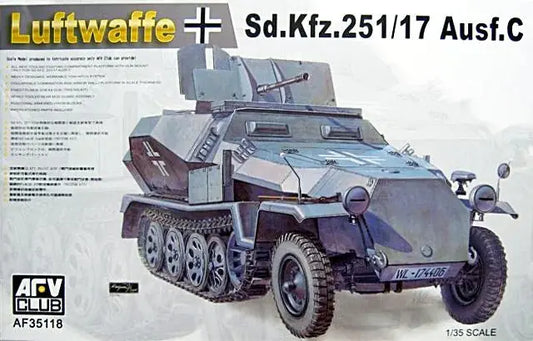 AFV Club 1/35 German Sd.Kfz.25 Ausf.C. (Late Type) Plastic Model Kit AFV Club
