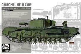 AFV Club 1/35 Churchill Mk.III Avre Plastic Model Kit