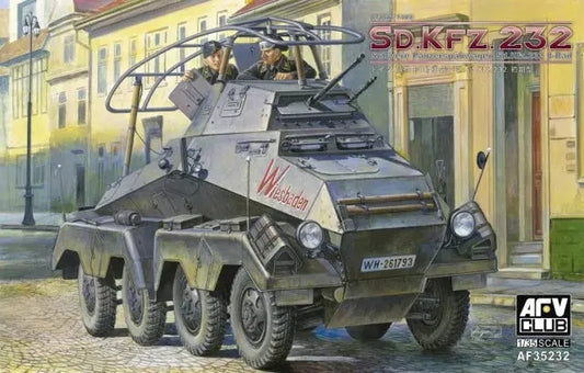 AFV Club 1/35 German Sd.Kfz. 232 Schwerer Panzerspähwagen Plastic Model Kit AFV Club