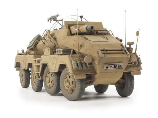 AFV Club 1/35 Panzerfunkwagen Sd.Kfz.233 8-Rad w/ 7.5cm Gun Plastic Model Kit