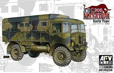 AFV Club 1/35 AEC Matador Early Type Plastic Model Kit AFV Club