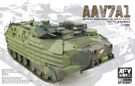 AFV Club 1/35 AAV-7A1 RAM/RS w/EAAK Plastic Model Kit AFV Club