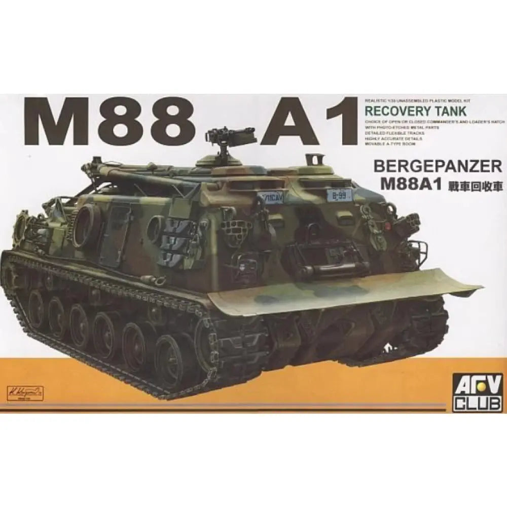 AFV Club 1/35 M88A1 Recovery Vehicle Plastic Model Kit AFV Club