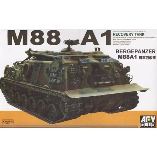 AFV Club 1/35 M88A1 Recovery Vehicle Plastic Model Kit AFV Club