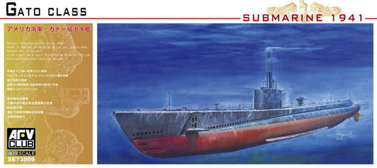 AFV Club 1/350 Gato Class Submarine 1941 Plastic Model Kit