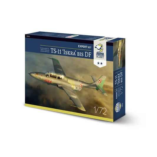 Arma Hobby 1:72 TS-11 Iskra bis DF Expert Set Plastic Model Kit Arma Hobby