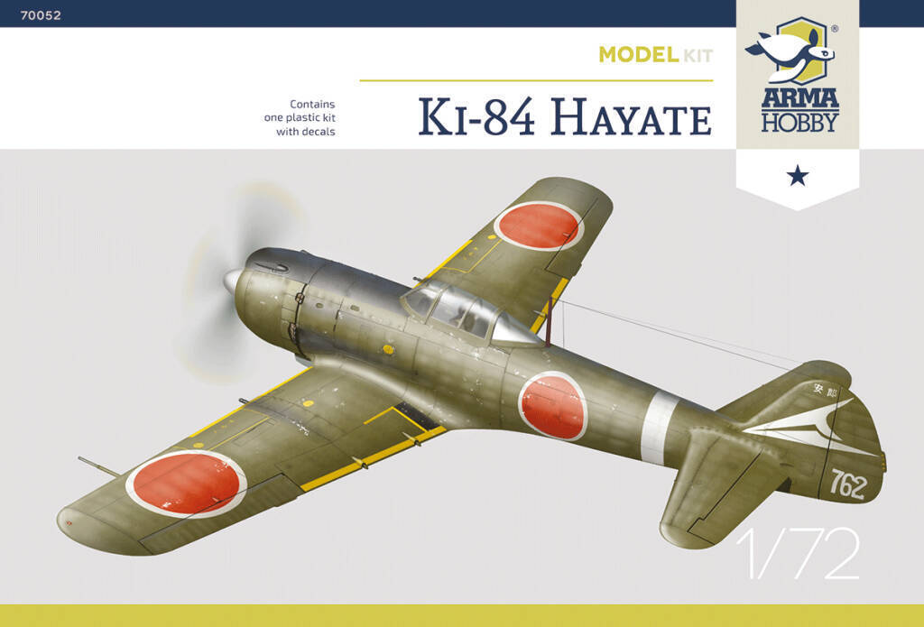 Arma Hobby 1:72 Nakajima Ki-84 Hayate Plastic Model Kit