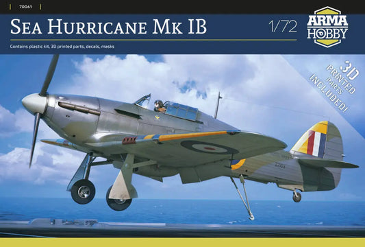 Arma Hobby 1:72 Sea Hurricane Mk Ib Plastic Model Kit Arma Hobby