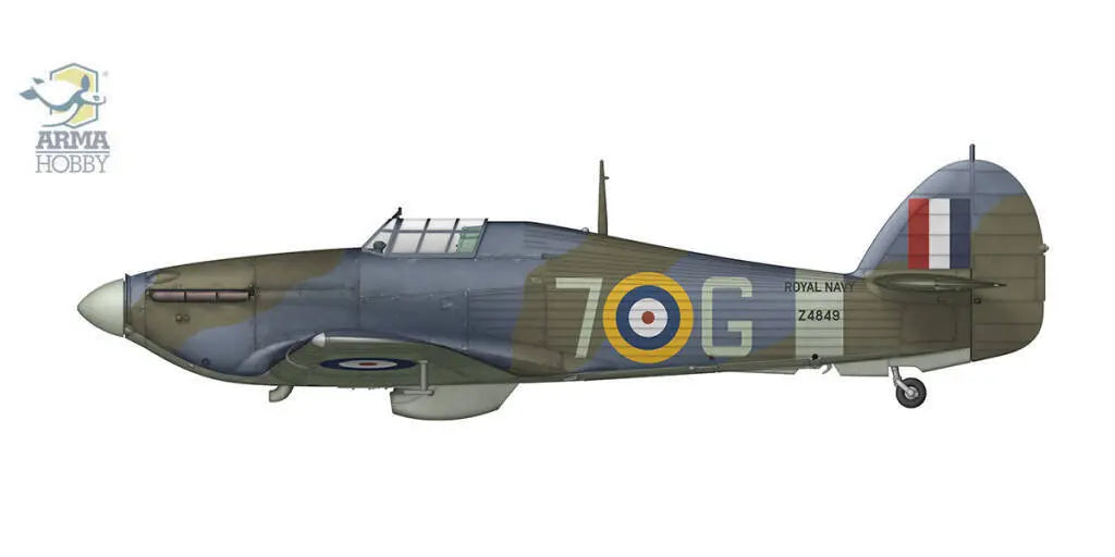 Arma Hobby 1:72 Sea Hurricane Mk Ib Plastic Model Kit Arma Hobby