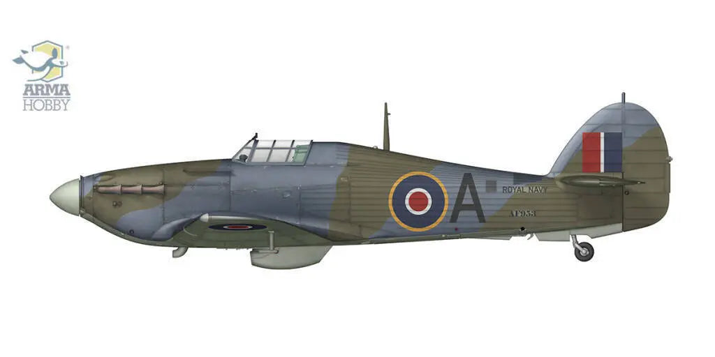 Arma Hobby 1:72 Sea Hurricane Mk Ib Plastic Model Kit Arma Hobby