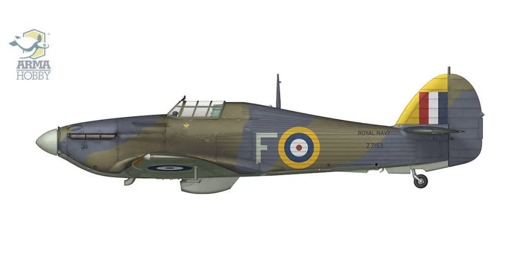 Arma Hobby 1:72 Sea Hurricane Mk Ib Plastic Model Kit Arma Hobby