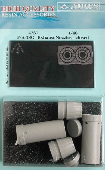 Aires 1:48 F/A-18C Exhaust Nozzles - Closed