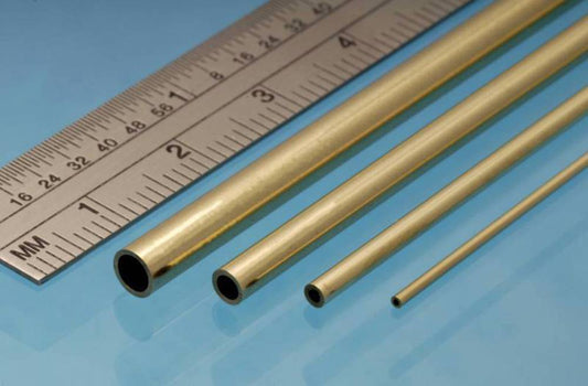 Albion Brass Tube 10.0 x 305mm 0.45mm Wall (2 Pieces)