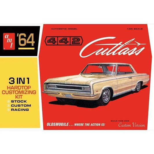 AMT 1/25 1964 Olds Cutlass 442 Hardtop Plastic Model Kit AMT