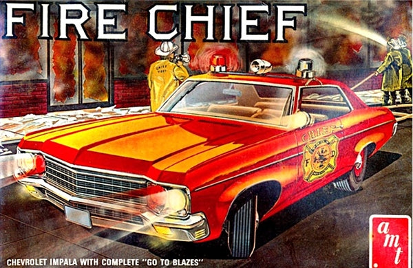 AMT 1/25 1970 Chevy Impala Fire Chief
