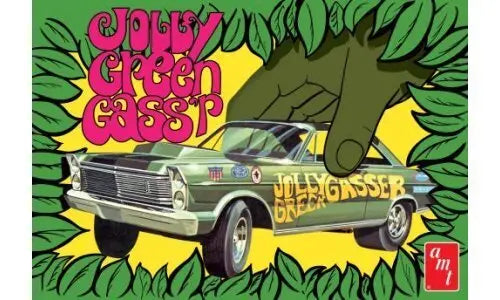 AMT 1/25 1965 Ford Galaxie "Jolly Green Gasser" Plastic Model Kit AMT
