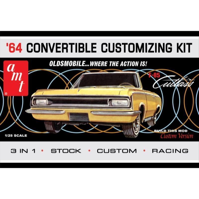 AMT 1/25 1964 Olds Cutlass F-85 Convertible Plastic Model Kit AMT
