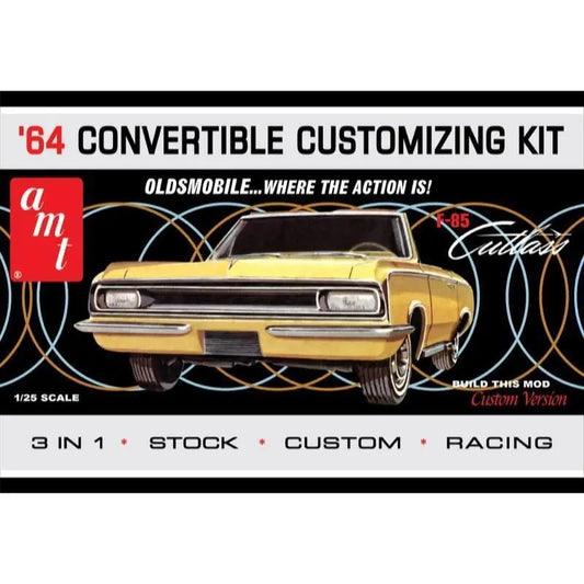 AMT 1/25 1964 Olds Cutlass F-85 Convertible Plastic Model Kit AMT
