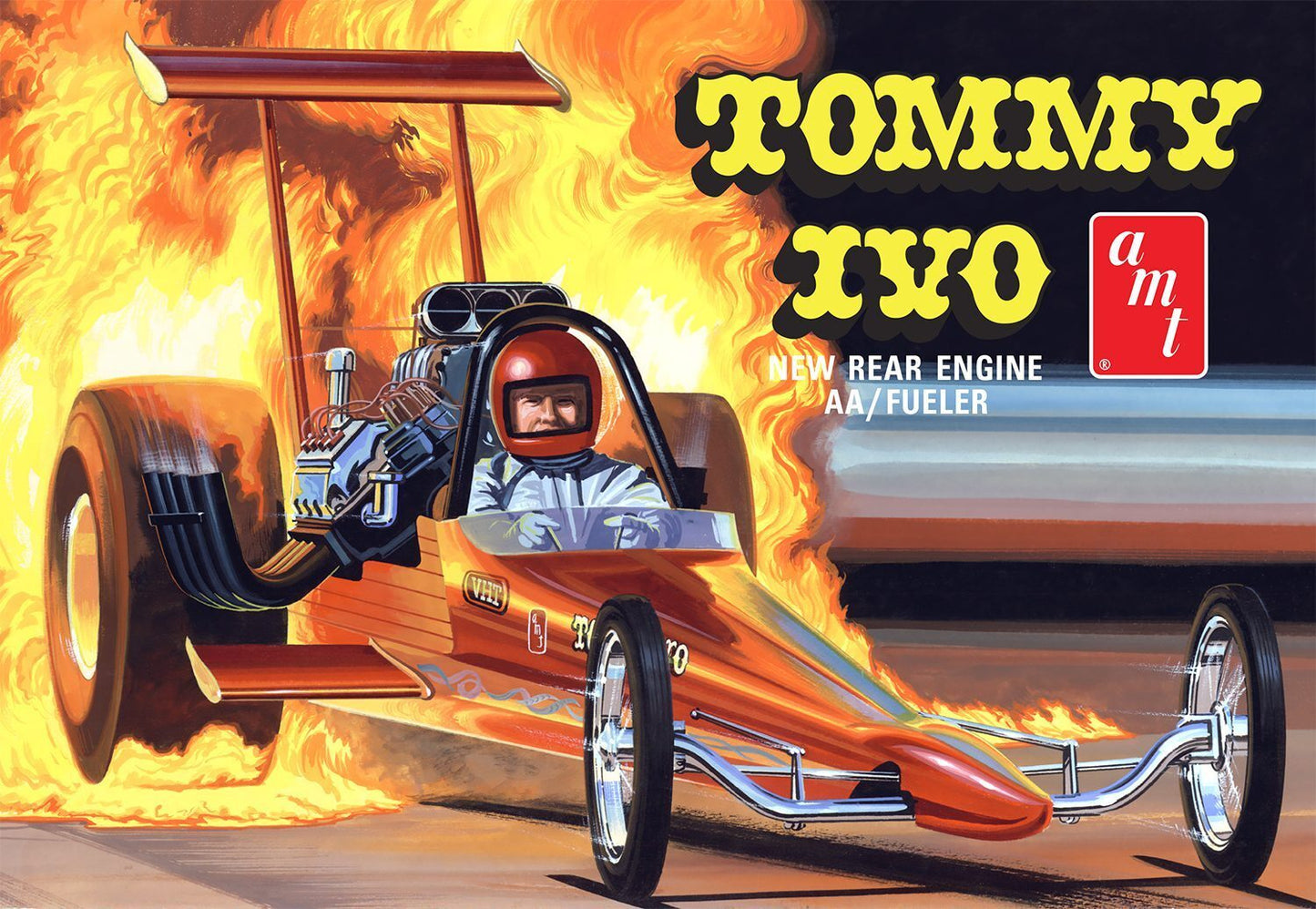 AMT 1/25 Tommy Ivo Rear Engine Dragster Plastic Model Kit