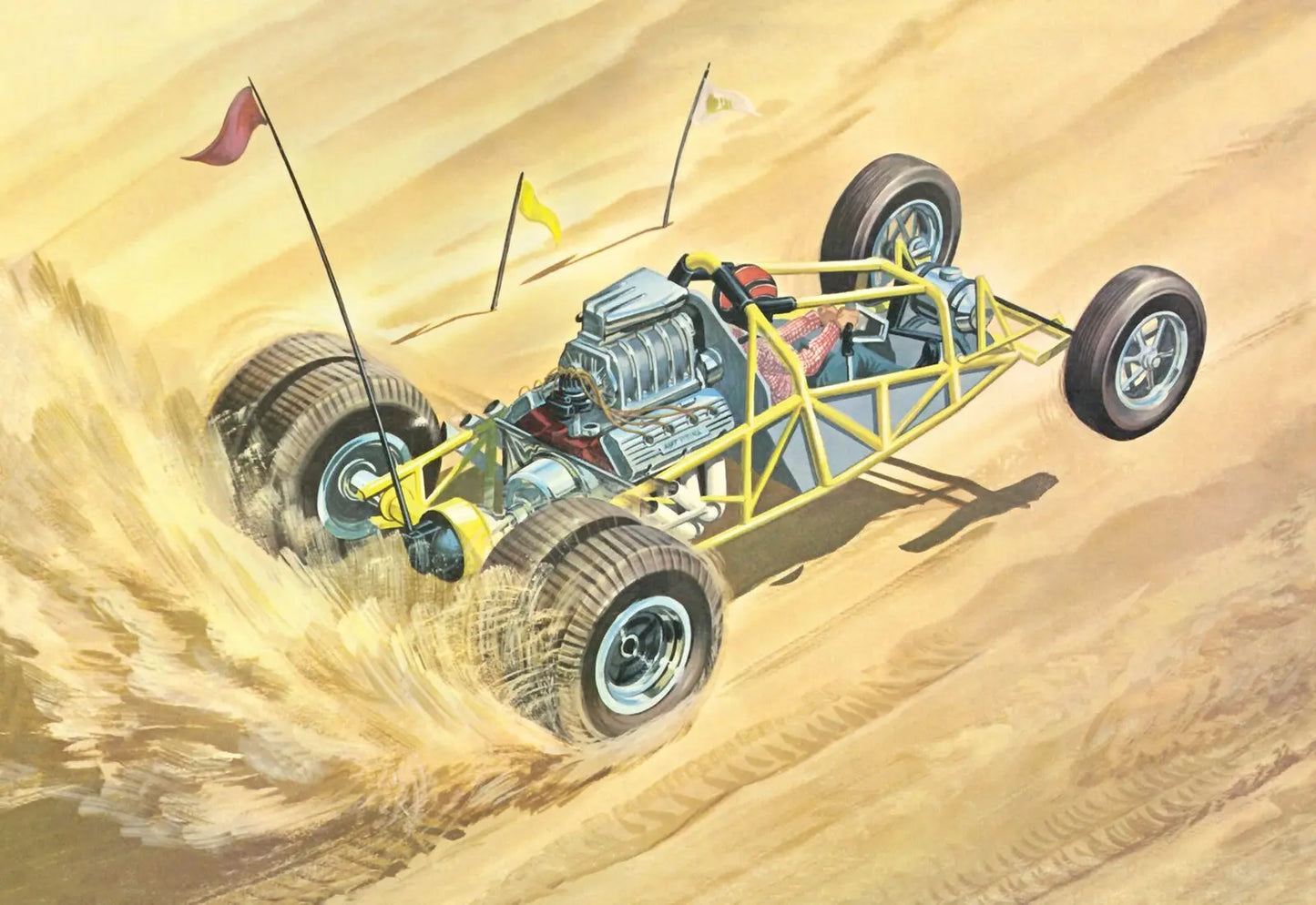 AMT 1/25 Sandkat Dune Dragster Plastic Model Kit AMT