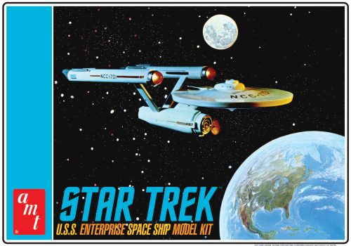 AMT 1/650 Star Trek Classic U.S.S. Enterprise  Plastic Model Kit