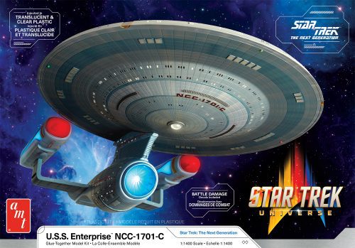 AMT 1/1400 Star Trek U.S.S. Enterprise NCC-1701-C Plastic Model Kit