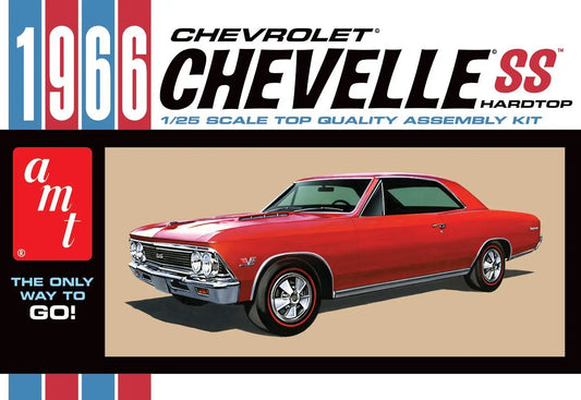 AMT 1/25 1966 Chevy Chevelle SS Plastic Model Kit AMT