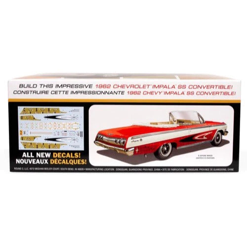 AMT 1/25 1962 Chevy Impala Convertible Plastic Model Kit