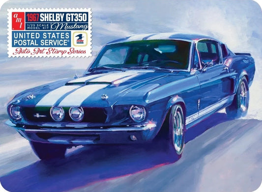 AMT 1/25 1967 Shelby GT350 USPS Stamp Series Plastic Model Kit