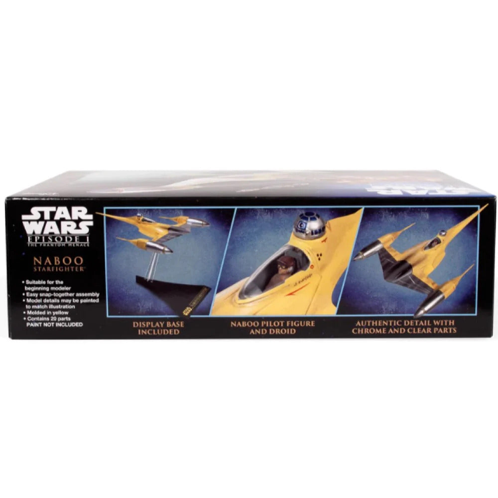 AMT 1/48 Star Wars: The Phantom Menace N-1 Naboo Starfighter (Snap) Plastic Model Kit AMT