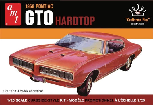 AMT 1/25 1968 Pontiac GTO Hardtop Craftsman Plus Plastic Model Kit
