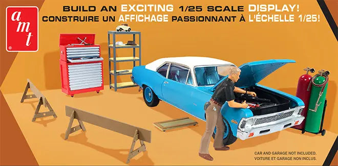 AMT 1/25 Garage Accessory Set #1 Weekend Wrenchin' AMT