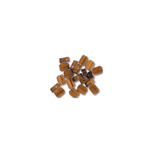 Artesania Single Blocks 5.0mm (20) Wooden Ship Accessory